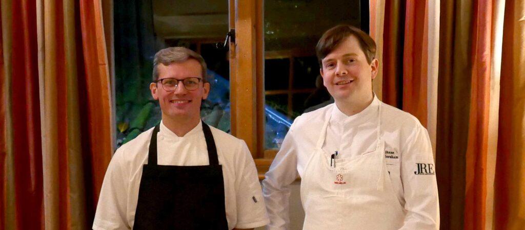 The 56th Le Taittinger Prix Culinaire International Kamil Novak and Ken Culhaine