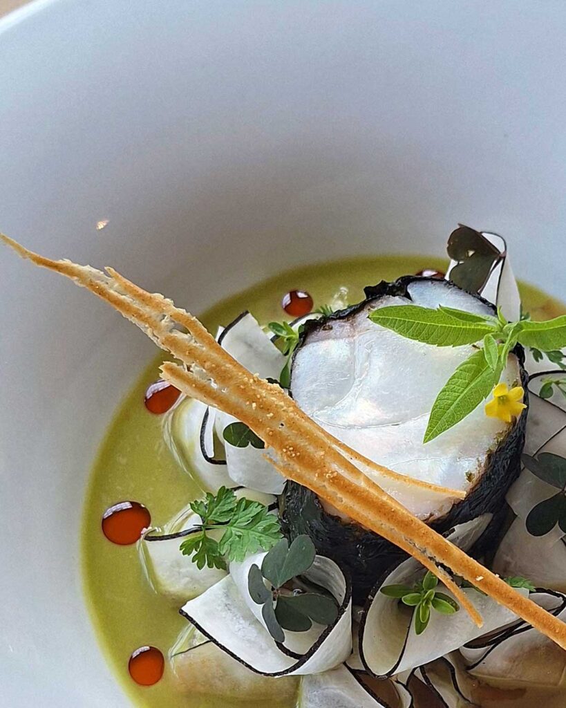 Gosset Matchmakers 2025 Winners: The Dysart Petersham’s Darryl and Ché Steamed Monkfish Rolled in Celtic Mustard and Nori